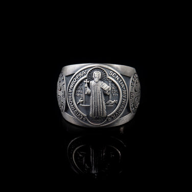 Anillo San Benito de Plata 950 - Protección